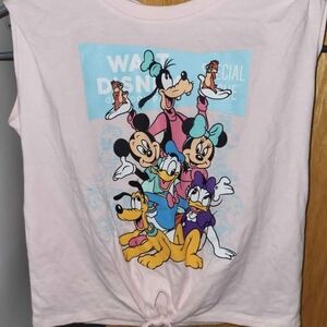 Disney Kids Light Pink Character Tee